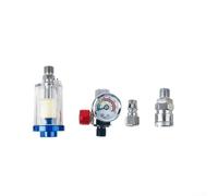 Bouton de contrôle de pression réglable de 150 psi | Pression de sortie stable, bouton noir réglable, empêche les fluctuations de fluctuation, idéal pour les pistolets