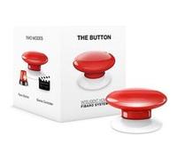 FIBARO The Button Red/Contrôleur de Scènes Z-Wave +, Rouge, FGPB-101-3