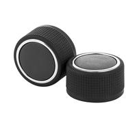 Bouton de contrôle du son de voiture texturé 22912547 - Bouton de contrôle de la chaleur - Bouton de contrôle du volume - Facile à utiliser - Pour tuning d'autoradio