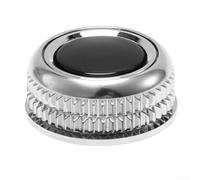 Bouton de contrôle du volume, compatible avec A4 Q5 8T0919070B - Pièce de rechange noire argentée - Installation facile - Compatible avec les modèles 2010-2017