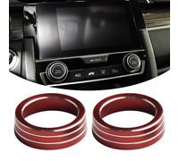 Bouton de contrôle en aluminium coloré pour bague 3 x 3 x 3 cm en aluminium coloré options de couleur disponible en rouge, ce qui le rend plus unique et élégant (rouge)