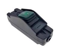 Bouton de cordon étanche - Commutateurs LED ON OFF pour équipement extérieur et intérieur | 30 A 220 V coupure avec boîtier durable, lampe de contrôle chauffante, câble d'alimentation pour la maison