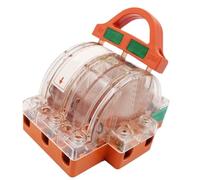Bouton De Coupe De La Batterie - Configuration Simplifiée, Avec Indicateur LED Cutoff Transparent Anti -électrique 3 Poles Pour Systèmes Électriques Installations D'entretien De Véhicule De Sécuriez