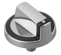Bouton de cuisinière à gaz, 1 lot d'arbre en D de 0,6 cm, interrupteur de commande de four de rechange pour W10284885 WPW10284885 AP6018699, matériau ABS résistant aux hautes températures, facile à