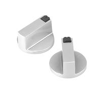 Bouton de Cuisinière à Gaz, Interrupteur de Commande de Four pour la Cuisine Domestique, Lot de 2, Boutons de Cuisinière en Alliage de Zinc de 6mm, Boutons de Cuisinière à Gaz