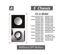 Bouton De D¿¿Marrage Et D'arr¿¿T Du Moteur De Voiture",Couvercle De Remplacement,Interrupteur Pour Bmw E81,E82,E87,E88,E30,E46,E90,E91,E92,E93,E34,E39,E60,E61,E38,E89,"E64 - Type Silver