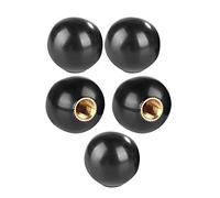 Bouton de Décalage à Engrenages Ronds de Bakélite Premium avec Inserts de Cuivre - Remplacement de 5pcs BM6 * 20 pour les Machines-outils