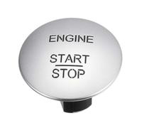 Bouton de Démarrage à Poussoir Bouton de commutation à bouton-poussoir de démarrage et d'arrêt/adapté for Benz ML GL RSE classe W205 W212 W164 W166 W221(Silver)