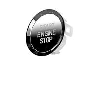 Bouton de Démarrage à Poussoir Bouton de démarrage du moteur de voiture, interrupteur d'arrêt du couvercle d'allumage/adapté for BMW Z4 G29 F40 G20 X5 G05 X7 G07 G14 G15 G16 X3 G01 F97(White)