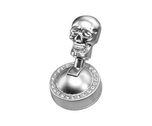 Bouton de démarrage de boîte de vitesses | en métal en forme de crâne gothique, couvercle pour bouton, pour véhicules camping-cars, moto, voyage en plein air, navetteurs