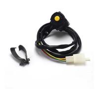 Bouton de démarrage de moto 2,6×2,5×5,5Cm Bouton De Démarrage Klaxon Pour Coupe-circuit Interrupteur D'arrêt Universel Pour Moto Quad Quad Tout-terrain Accessoires Pour Motos
