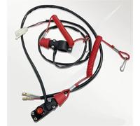 Bouton de démarrage de moto 7/8 Pouce 22mm Courroie D'attache Pour Moto Bouton-poussoir D'arrêt D'urgence Pour Moteur De VTT Moto Bateau Scooter