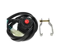 Bouton de démarrage de moto Interrupteur De Démarrage Et D'arrêt De Moto Bouton De Klaxon Convertisseur Électrique Généralement Ouvert Pour Motocross Dirt Bike Pièces De Moto Universelles UVT