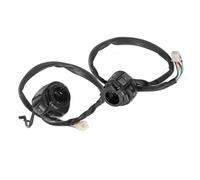Bouton de démarrage de moto Pour Softail Pour Dyna Pour Sportster V-ROD 1996-2012 Commandes De Guidon De Moto 2 Interrupteurs De 25 Mm Klaxon Clignotants Et Phares Lot De 2