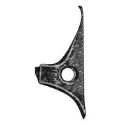 Bouton de démarrage de voiture cadre One-Touch Start Button Trim autocollant pour 2025 forgeage motif LHD