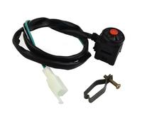 bouton de démarrage du moteur moto 22mm 7/8" Bobine D'allumage Moto Pour Coupe-circuit Klaxon Bouton-poussoir Pour Rouge Démarreur Pièces Universelles Pour Motos Tout-terrain Quads