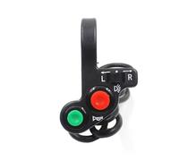 bouton de démarrage du moteur moto 22mm 7/8" Interrupteur Universel Pour Guidon De Moto Klaxon Clignotants Bouton Marche/arrêt Interrupteurs Pour Bobber Dirt Bike
