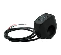 bouton de démarrage du moteur moto 22Mm Interrupteur De Phare Et Klaxon Pour Moto Bouton Marche/arrêt Montage Sur Guidon Étanche Avec Éclairage Pièces Détachées