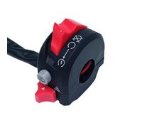bouton de démarrage du moteur moto 7/8" 22mm Commutateurs De Guidon De Moto Feux De Détresse Boutons De Démarrage Électrique Pour Coupe-circuit Pièces Détachées Pour Quad Pour Scooter