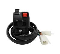 bouton de démarrage du moteur moto 7/8" 22mm Motorcycle Far Near Beam Electric Start Horn Turn Signals Switch Light Button For Scooter ATV Motorbike Parts Accessories