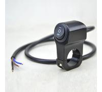 bouton de démarrage du moteur moto 7/8 Po 22mm Interrupteur De Phare Antibrouillard Pour Guidon De Moto Alliage D'aluminium Trois Positions Étanche Pièces Détachées Pour Moto
