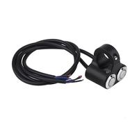 bouton de démarrage du moteur moto 7/8 Pouces 22mm Interrupteur Guidon De Moto Phare Frein Feu Antibrouillard Marche/arrêt Avec Clignotant Pièces Et Accessoires Pour Moto