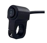 bouton de démarrage du moteur moto 7/8''22cm Interrupteur De Phare De Guidon De Moto En Plastique Interrupteur Étanche À Trois Positions 12 V Antibrouillard Rétro Pièces De Moto