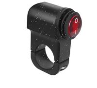 bouton de démarrage du moteur moto Bouton De Phare De Moto En Alliage D'aluminium, Interrupteur Marche/arrêt Feu Antibrouillard Étanche 12 V Guidon De Moto Accessoires De Moto