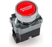 Bouton de démarrage éclairé Bouton-poussoir de démarrage du moteur ROT Engine-Starter 12V Motorsport