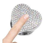 Bouton de démarrage en strass, autocollant d'arrêt à paillettes, autocollant en forme de cœur, intérieur de voiture avec coque scintillante, accessoire en pour décoration de bouton intérieur d