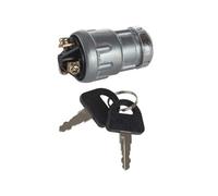 Bouton De Démarrage Interrupteur d'allumage et de démarrage avec 3 positions, 3 bornes de connexion et 2 clés, adapté aux voitures, motos, tracteurs, chariots élévateurs Ignition Starter pour Voiture