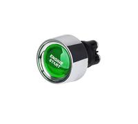 Bouton De Démarrage Interrupteur de démarrage et d'allumage 12 V 50 A 3 broches SPST, bouton-poussoir momentané sans clé, pour voitures(Green)