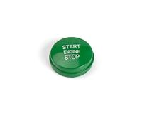 Bouton De Démarrage Interrupteur de démarrage et d'arrêt du moteur, bouton de démarrage à une touche, couvercle de d'allumage du moteur Ignition Starter pour Voiture(Green)