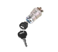 Bouton De Démarrage Interrupteur de démarrage moteur à 4 fils, compatible avec voiture, moto, tracteur, chariot élévateur, remorque, interrupteur d'allumage avec clé Ignition Starter pour Voiture