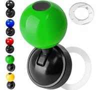 Bouton de démarrage pour Voiture, Accessoire Universel pour Voiture à démarrage Unique, Cache métallique pour Bouton de démarrage, Protection pour démarreur à Manette pour Voiture (Vert)