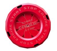 Bouton de Démarrage - Protection de Bouton d'Arrêt Moteur - Cache Décoratif pour de Démarrage | pour Voiture Moto SUV Camion Véhicule Utilitaire Navette Quotidienne