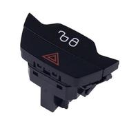 Bouton de détresse du véhicule, Pexorin Interrupteur de verrouillage de porte de feu d'avertissement de danger de voiture, for Ford, C-MAX, for Ecosport, Kuga Transit 1519127, contrôle des feux de dét