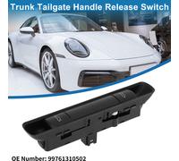 Bouton De Déverrouillage Du Capot Arrière No.99761310502 Interrupteur De Déverrouillage De La Poignée De Hayon Pour Porsche 911 Boxster Cayman Noir