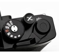 Bouton de déverrouillage souple noir appareil photo à film compatible pour Nikon Pentax Contax YASHICA OLYMPUS SONY LEICA FUJIFILM X100VI X100V X-T5 X-PRO3 M10 Q3 Q2 M9 M11 M10-D M11-P M10-P D-LUX 8