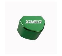 Bouton de direction CNC Pour Du@&cati SCRAMBLER 848/Evo 899/1199/1299/R/S, Accessoires Bouton De Clignotant Moto En Aluminium(Green)