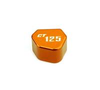 Bouton de direction CNC Pour HON@&DA CT125 CT 125 Hunter Cub, Capuchon De Clignotant Amovible 7 Couleurs, Accessoires Moto En Aluminium, Bouton Commutateur(Orange)