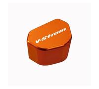 Bouton de direction CNC Pour SUZUKI VSTROM DL250 DL650 V-Strom DL1000 DL 650/XT Bouton De Commutation Moto En Aluminium CNC, Capuchon Clé(Orange)