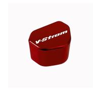 Bouton de direction CNC Pour SUZUKI VSTROM DL250 DL650 V-Strom DL1000 DL 650/XT Bouton De Commutation Moto En Aluminium CNC, Capuchon Clé(Red)