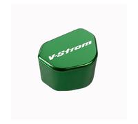 Bouton de direction CNC Pour SUZUKI VSTROM DL250 DL650 V-Strom DL1000 DL 650/XT Bouton De Commutation Moto En Aluminium CNC, Capuchon Clé(Green)