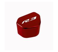 Bouton de direction CNC Pour YZFR3 YZF R3 YZF-R3 Accessoires Bouton De Commodo Moto En Aluminium CNC, Capuchon Clignotant(Red)