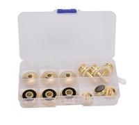 Bouton de doigt pour valve de trompette, pièce de rechange en métal et coquille d’ormeau ; capuchon de valve de trompette avec incrustation élégante ; bouton de valve compact pour