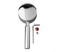 Bouton de douche en alliage de zinc 35 mm Outil d'entretien en alliage de | 40 mm, performance stable, haute fiabilité, couleur argent, pour l'entretien du robinet