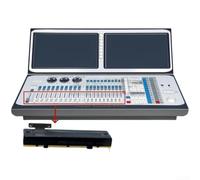 Bouton de Fader de console d'éclairage pour TT 2 écrans pour contrôle du programme Fass B10K - Curseur de précision de remplacement 127 mm ABS jaune (double écran)