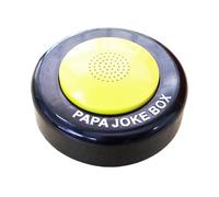 Bouton de farce de papa, boîte de farce de papa | Boîte sonore parlante amusante pour soulager le stress | Le bouton générateur de blagues de papa fait rire papa pour un anniversaire/fête des pères