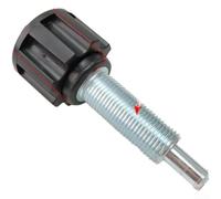 Bouton de fermeture avec goupille élastique pour filetage M16 x 1,5 pour matériel de fitness, y compris tours de traction et presse à jambes